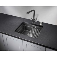 Кухонная мойка Granula Kitchen Space 55 см, черный