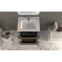 Тумба под раковину Cezares Urban, 55158, 75 см, цвет Frassino scuro