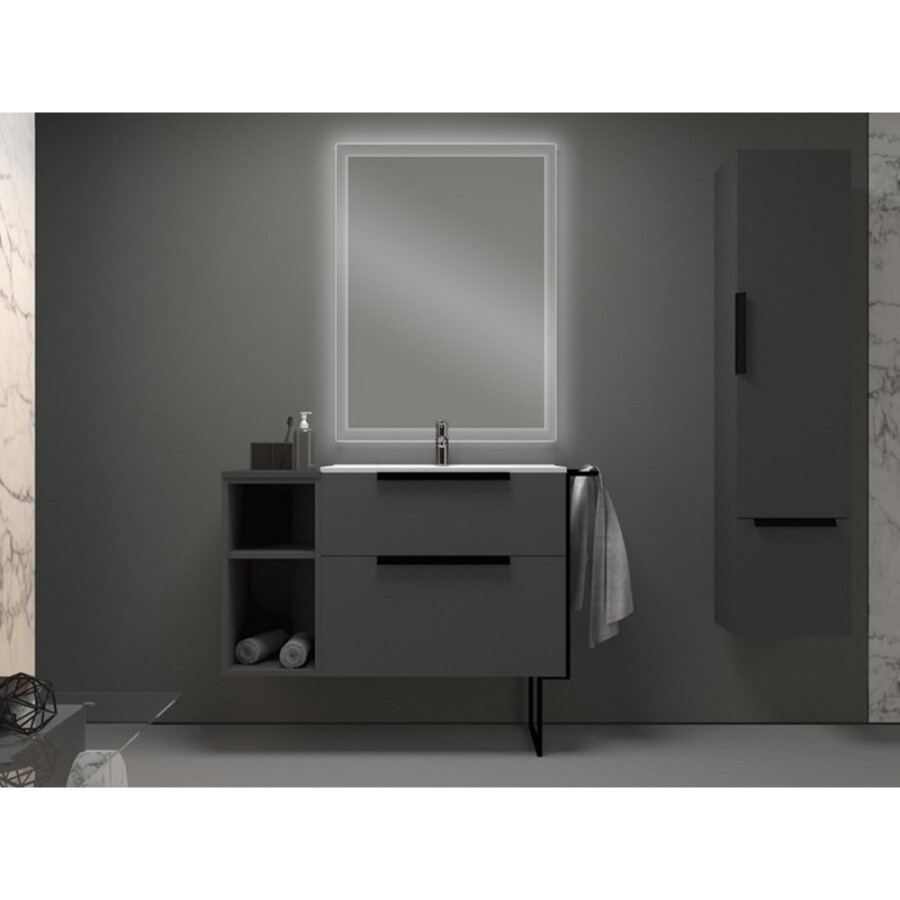 Тумба под раковину Cezares Urban, 55160, 75 см, цвет Grigio opaco