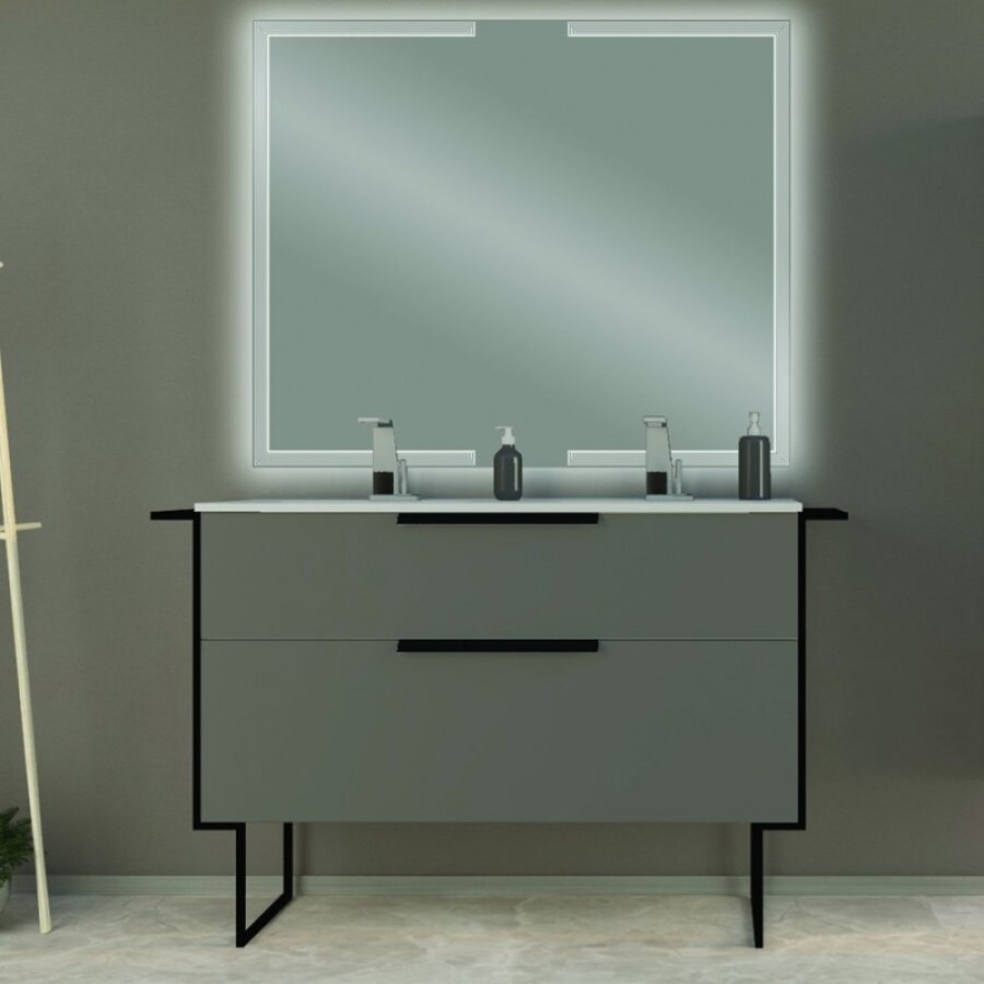 Тумба под раковину Cezares Urban, 55163, 120 см, цвет Grigio opaco