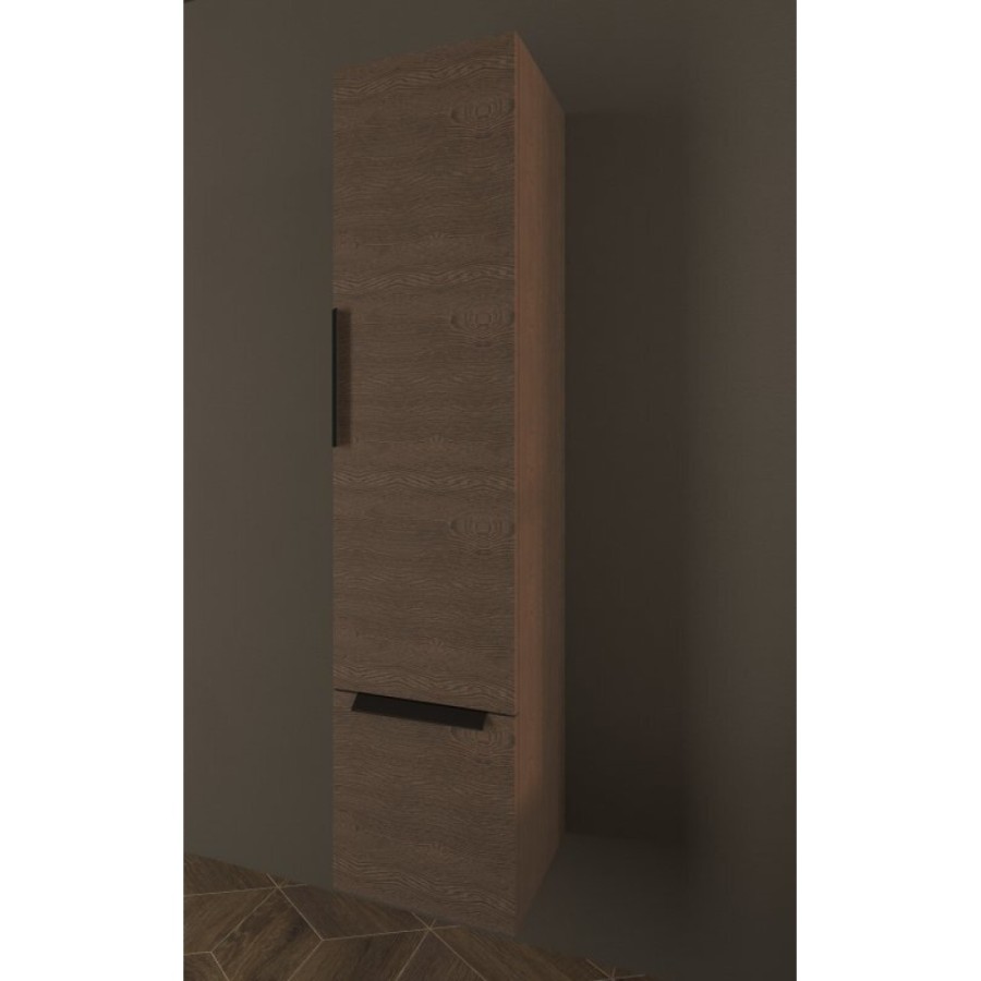 Шкаф-пенал для тумбы Cezares Urban, 55182, 35 см, цвет Frassino scuro