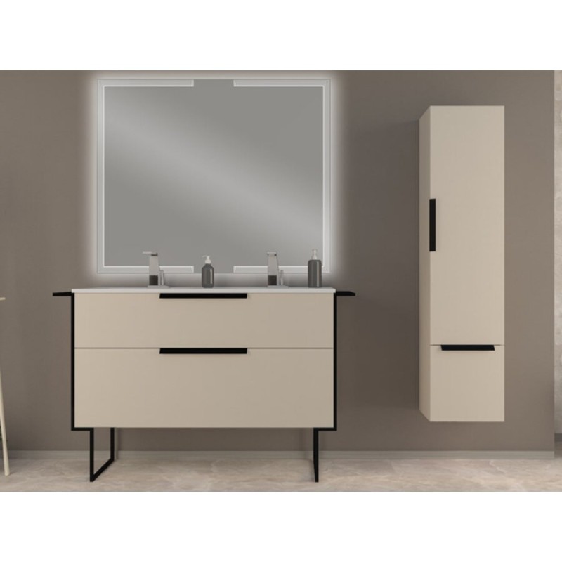 Шкаф-пенал для тумбы Cezares Urban, 55183, 35 см, цвет Spatolato bianco