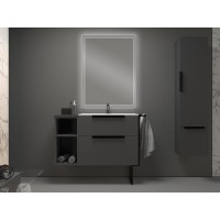 Шкаф-пенал для тумбы Cezares Urban, 55184, 35 см, цвет Grigio opaco
