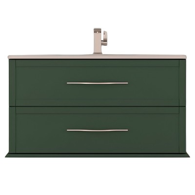 Тумба под раковину Cezares Tiffany 55330, 75 см, подвесная, verde opaco