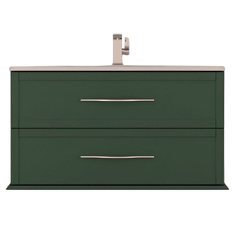 Тумба под раковину Cezares Tiffany 55330, 75 см, подвесная, verde opaco