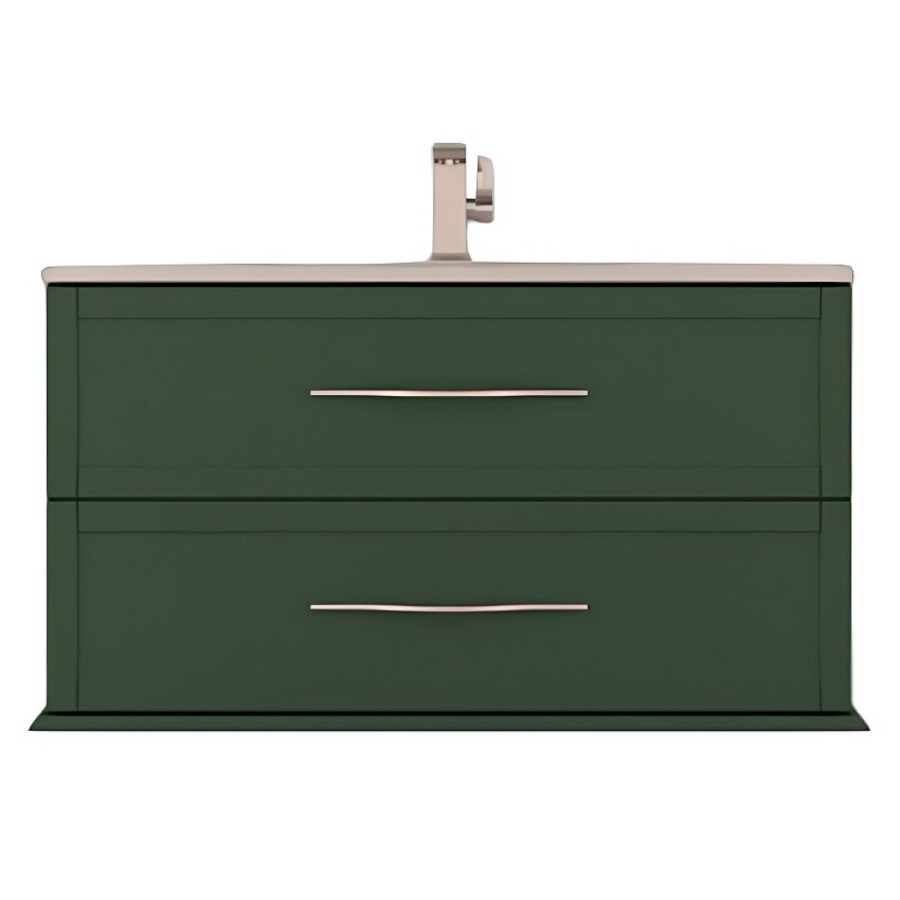 Тумба под раковину Cezares Tiffany 55331, 100 см, подвесная, verde opaco