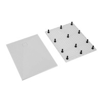 Душевой поддон RGW TSS-108W 553502810-01, 80 х 100 см, прямоугольный, стеклопластик, цвет белый