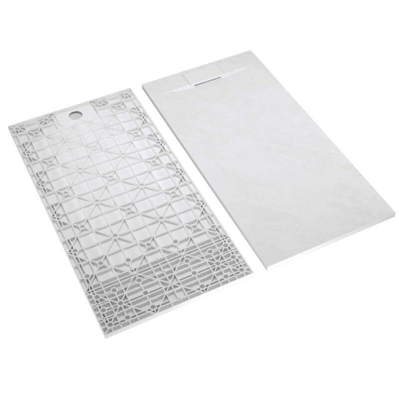 Душевой поддон RGW TUS-109W 553702910-01, 90 х 100 см, прямоугольный, стеклопластик, цвет белый