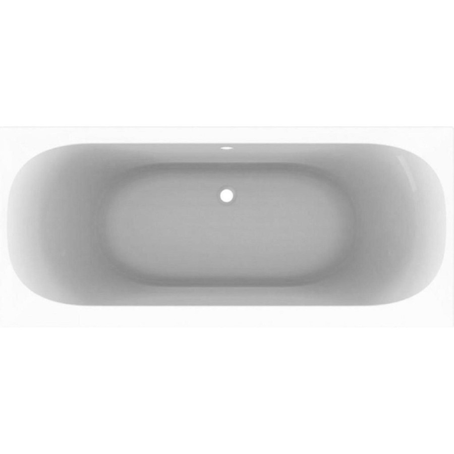 Ванна акриловая Geberit Soana 554.007.01.1, 180 х 80 см, белая