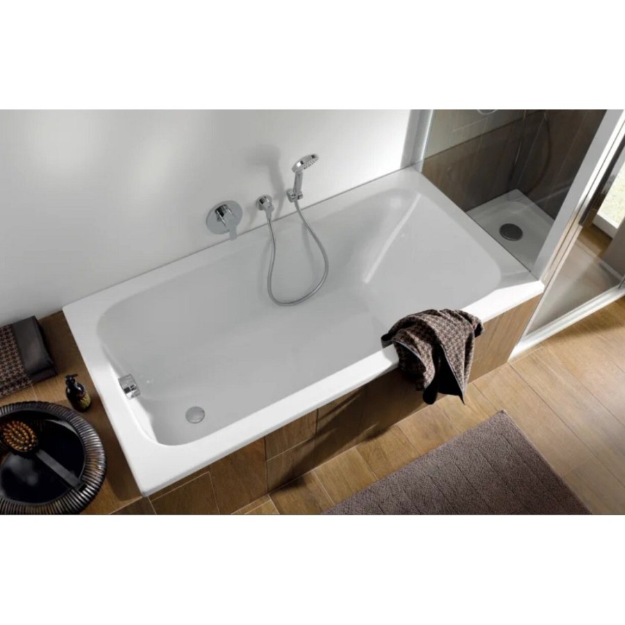 Ванна акриловая Geberit Renova Plan 554.304.01.1, 170 х 70 см, белая
