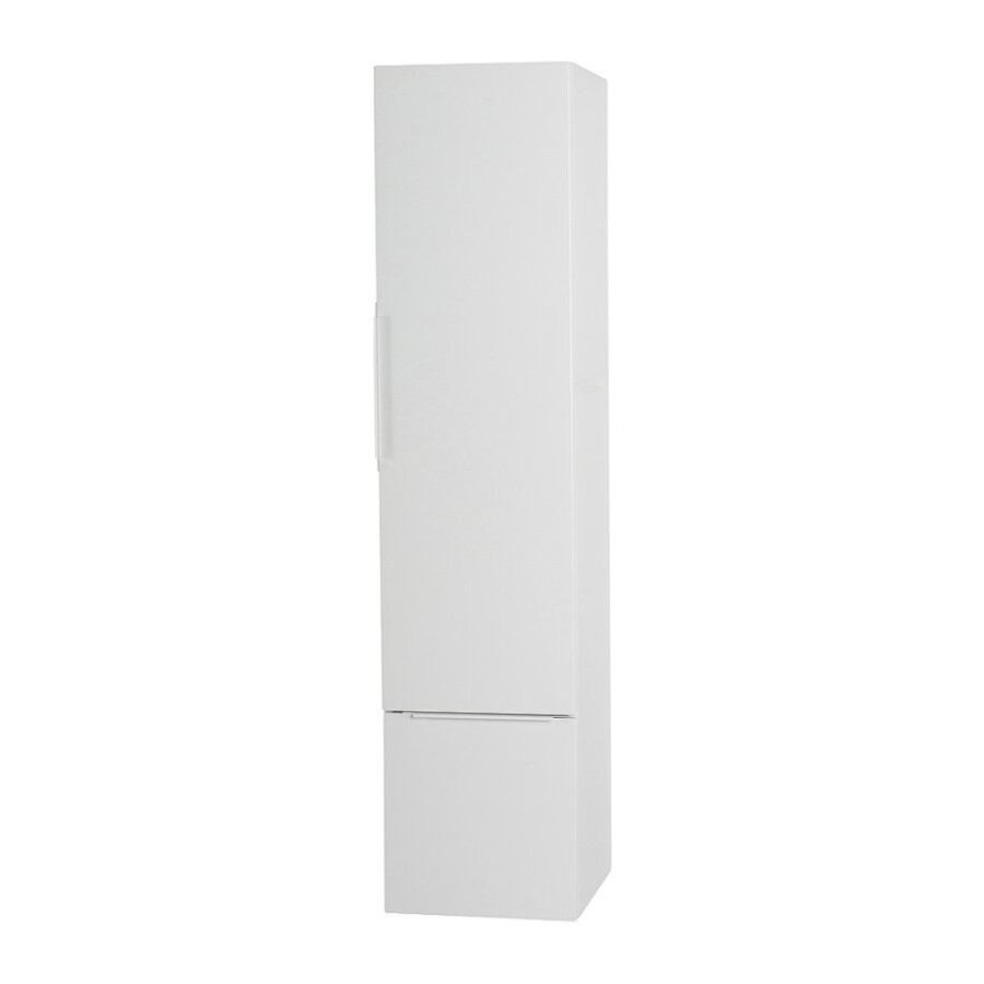 Пенал Cezares Premium 55501, 35 см, подвесной, белый