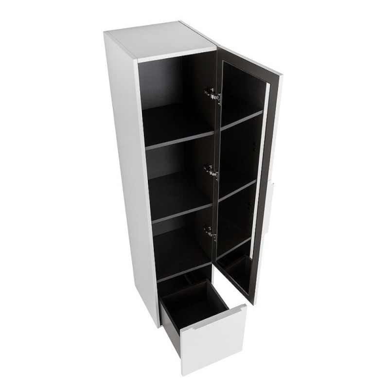 Пенал Cezares Premium 55501, 35 см, подвесной, белый