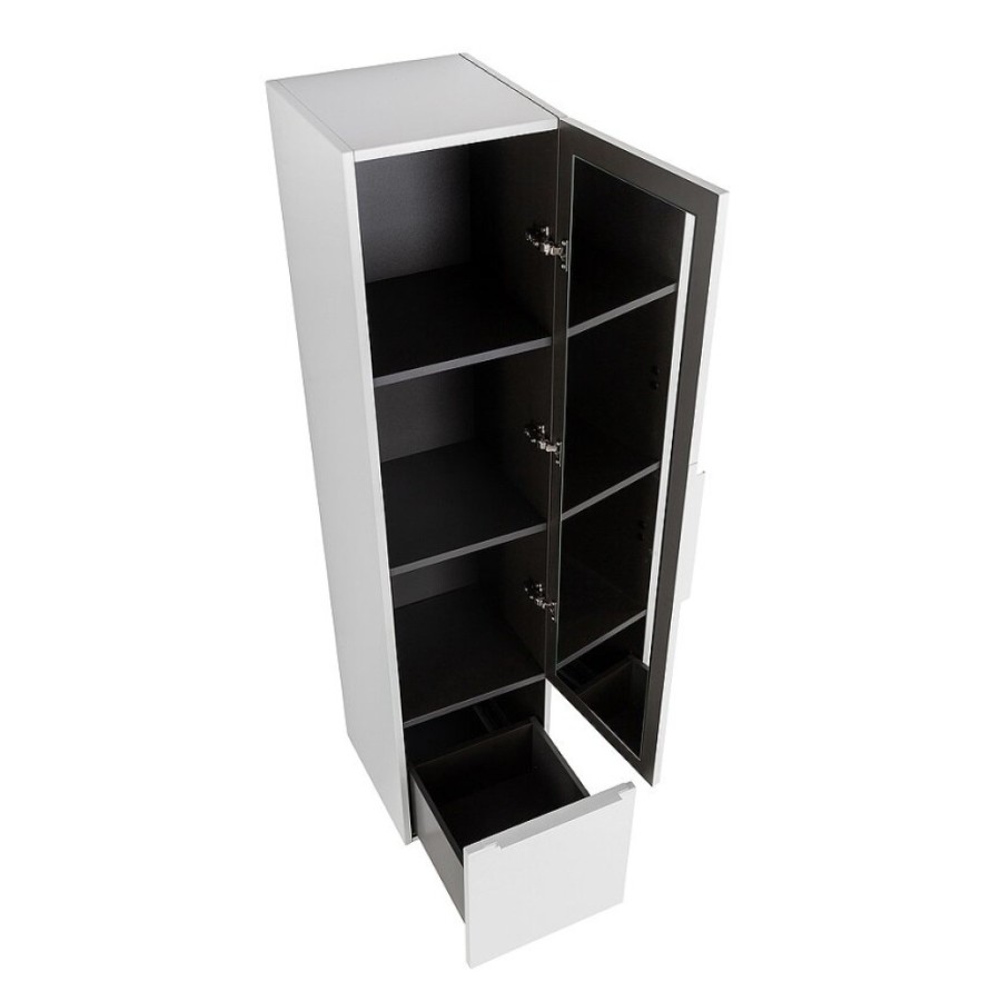 Пенал Cezares Premium 55501, 35 см, подвесной, белый