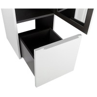 Пенал Cezares Premium 55501, 35 см, подвесной, белый