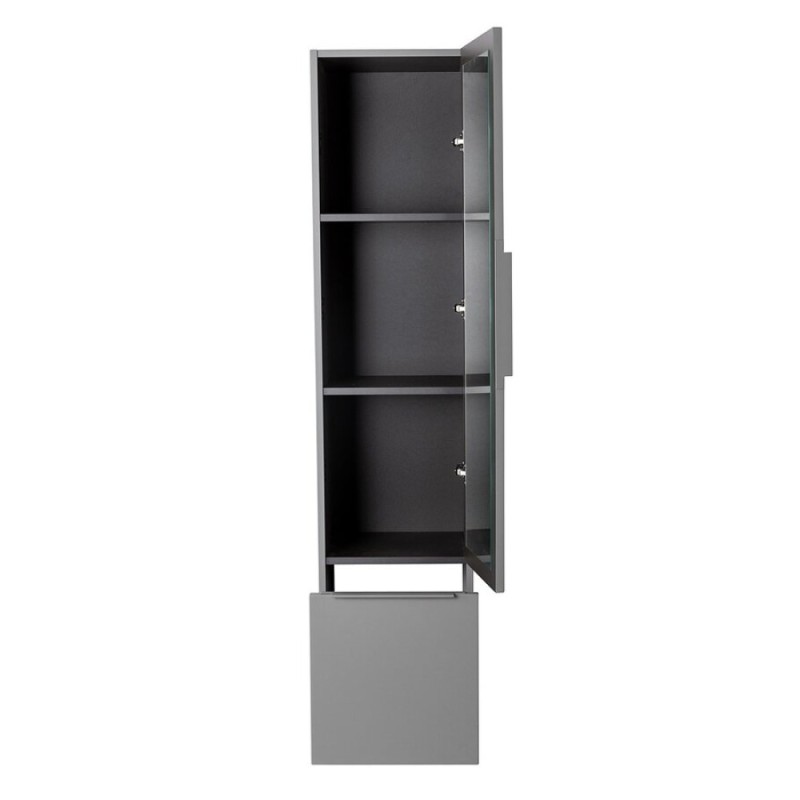 Пенал Cezares Premium 55504, 35 см, подвесной, серый