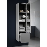 Пенал Cezares Premium 55504, 35 см, подвесной, серый