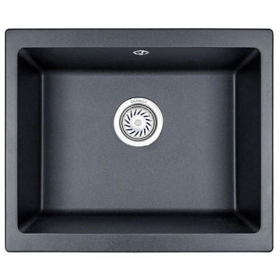 Кухонная мойка Granula GR-5551 5551sv, шварц