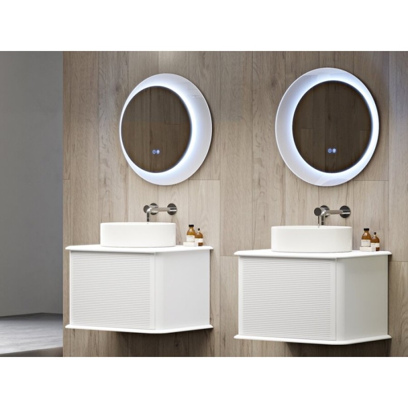 Тумба под раковину Cezares Idra 55798, 60 см, Bianco Opaco