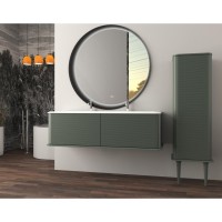 Пенал Cezares Idra 55818, 50 см, подвесной, Verde Opaco