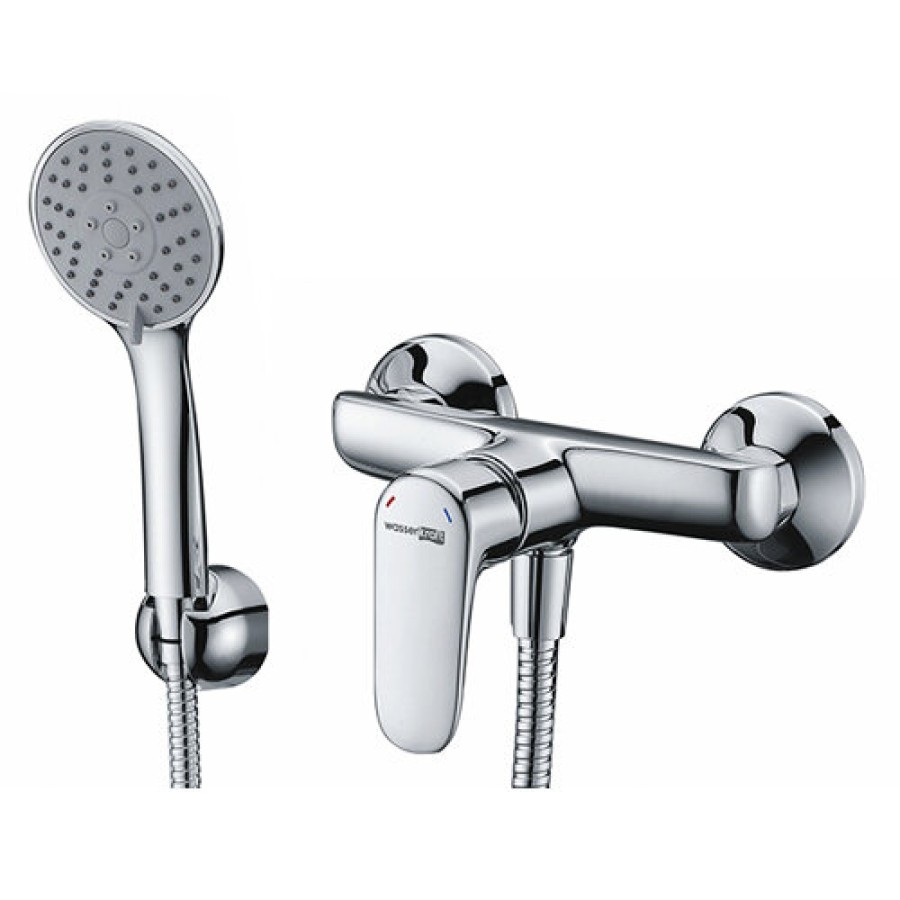 Смеситель для душа WasserKRAFT 5602 с гарнитуром, хром