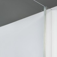 Душевой уголок WasserKRAFT Vils 56R07, 120 х 90 см, стекло прозрачное, профиль хром