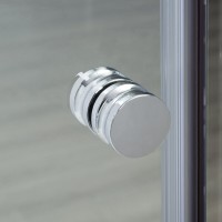 Душевой уголок WasserKRAFT Vils 56R 56R19, 100 х 100 х 200 см, профиль серебристый, стекло прозрачное