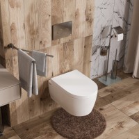 Инсталляция для унитаза WasserKraft Vils 56TLT.010.ME.CH01, механическая клавиша хром
