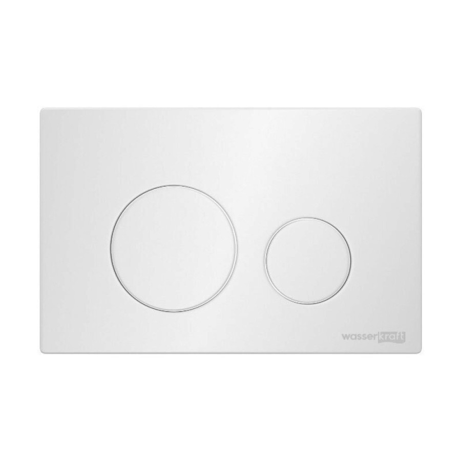 Инсталляция для унитаза WasserKraft Vils 56TLT.010.ME.WH02, механическая клавиша белая