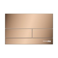 Инсталляция WasserKRAFT 56TLT.010.ME.RG04.H001, с подвесным безободковым унитазом Berkel, крышка микролифт, клавиша розовое золото
