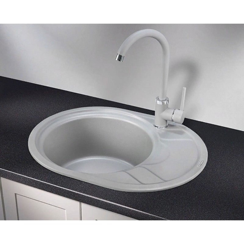 Кухонная мойка Granula GR-5802 5802al, алюминиум