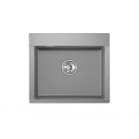 Кухонная мойка Granula Estetica ES-5804 5804, Алюминиум, алюминиум