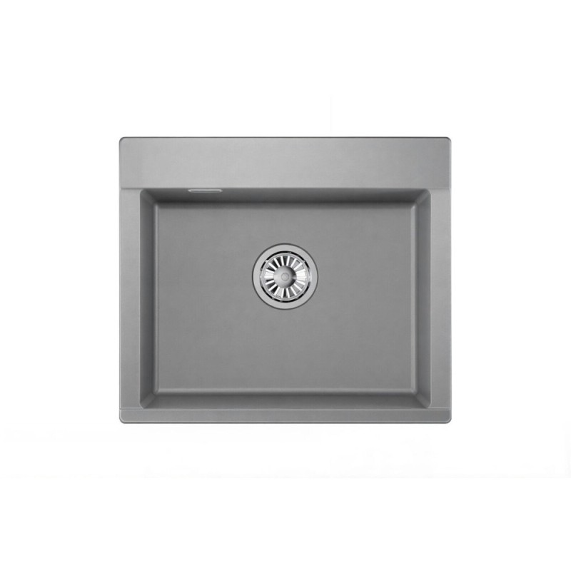 Кухонная мойка Granula Estetica ES-5804 5804, Алюминиум, алюминиум
