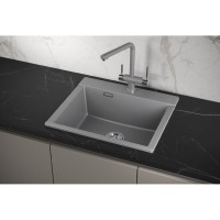 Кухонная мойка Granula Estetica ES-5804 5804, Алюминиум, алюминиум