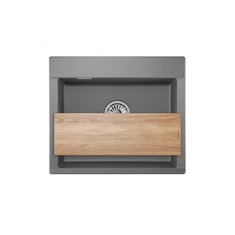 Кухонная мойка Granula Estetica ES-5804 5804, Графит, графит