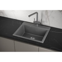 Кухонная мойка Granula Estetica ES-5804 5804, Графит, графит