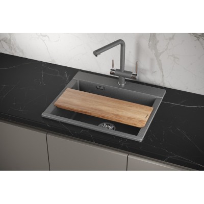 Кухонная мойка Granula Estetica ES-5804 5804, Графит, графит