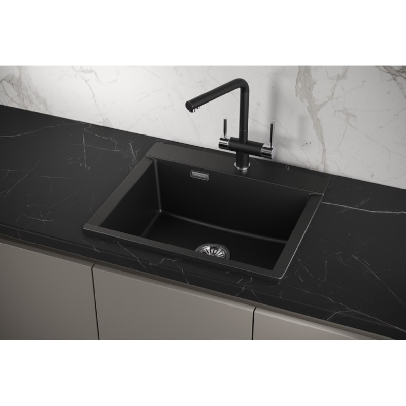 Кухонная мойка Granula Estetica ES-5804 5804, Турмалин, турмалин