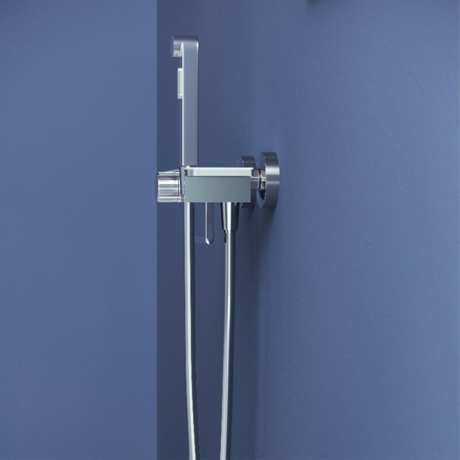 Гигиенический душ RGW Shower Panels 581408220-01, со смесителем, хром