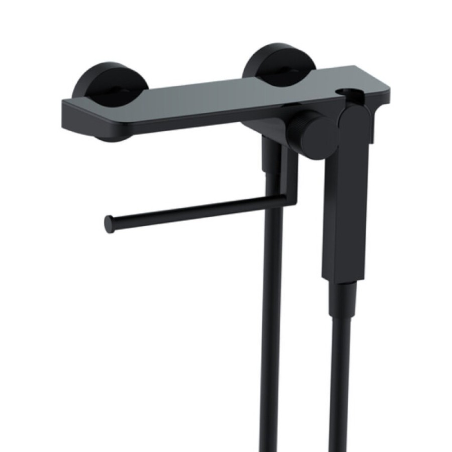Гигиенический душ RGW Shower Panels 581408220-04, со смесителем, черный