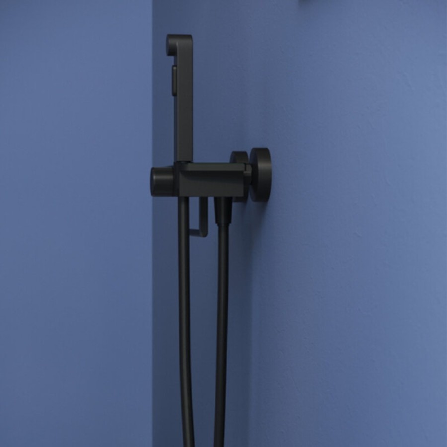 Гигиенический душ RGW Shower Panels 581408220-04, со смесителем, черный