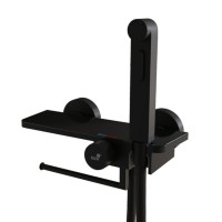 Гигиенический душ RGW Shower Panels 581408220-04, со смесителем, черный