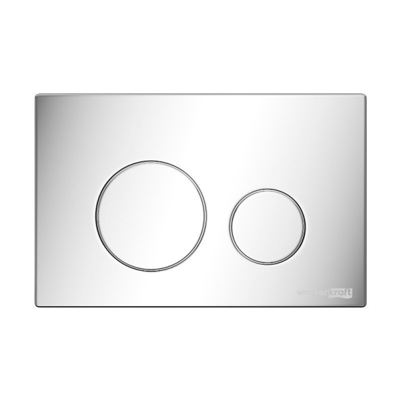 Инсталляция для унитаза WasserKraft Dinkel 58TLT.010.ME.CH02, механическая клавиша хром