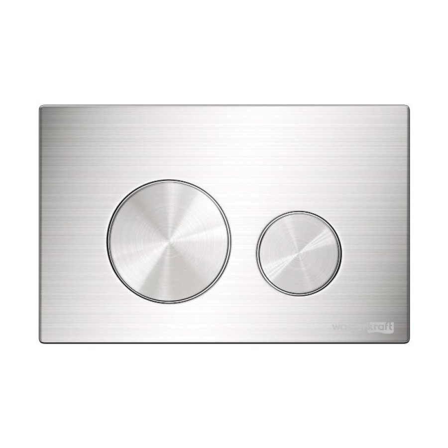 Инсталляция для унитаза WasserKraft Dinkel 58TLT.010.ME.BN02, механическая клавиша никель