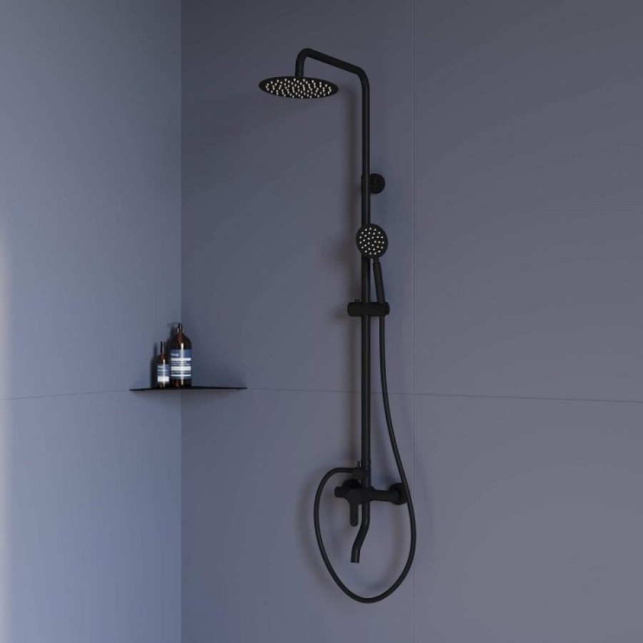 Душевая система RGW Shower Panels SP-24B 59140124-04, цвет черный