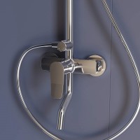 Душевая система RGW Shower Panels SP-25 59140125-01, цвет хром