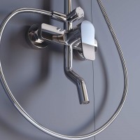 Душевая система RGW Shower Panels SP-25 59140125-01, цвет хром