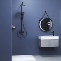 Душевая система RGW Shower Panels SP-25В 59140125-04, цвет черный