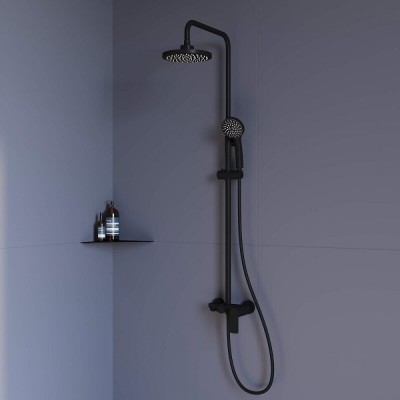 Душевая система RGW Shower Panels SP-26B 59140126-04, цвет черный