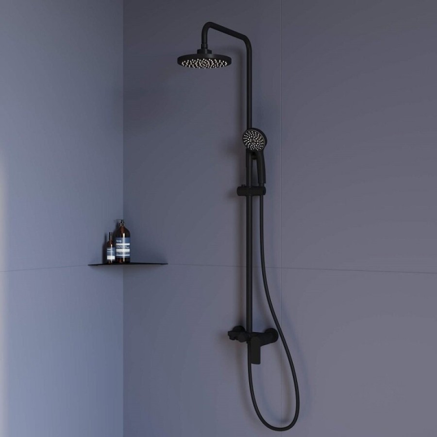 Душевая система RGW Shower Panels SP-26B 59140126-04, цвет черный