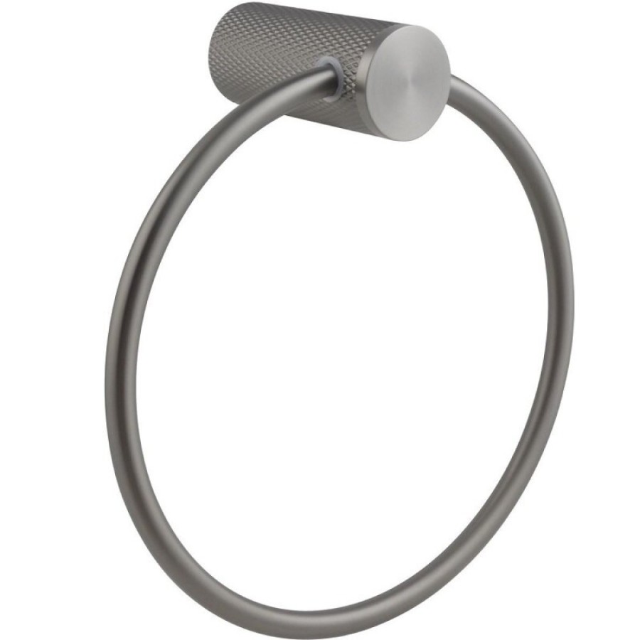 Полотенцедержатель Allen Brau Priority 6.31C14-MG, 19 см, графит брашированный